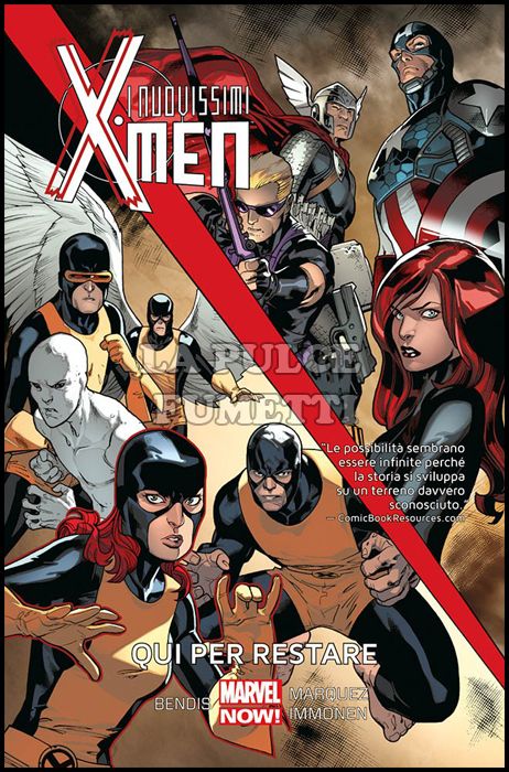 MARVEL COLLECTION - I NUOVISSIMI X-MEN # 2: QUI PER RESTARE - 1A RISTAMPA